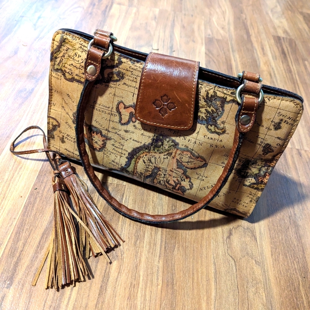 Patricia Nash Maps Satchel